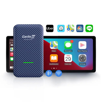 Wired To Wireless Carplay Android Auto 2 In 1 Adapter Dongle Plug And Play IPhone 6 IOS 10 Above