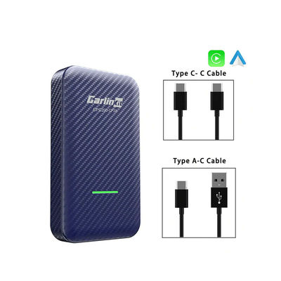 Fast Speed Wired To Wireless Adapter Carlinkit 4.0 Carplay Android Auto USB Dongle