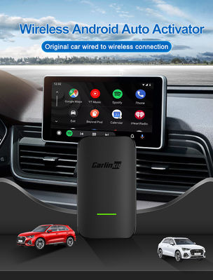 Fast Wired To Wireless Android Auto Adapter Ai Box Built In Dual Band Wifi