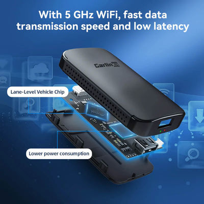 Car Wired To Wireless Android Auto Adapter Smart Ai Box WiFi Plug And Play Dongle