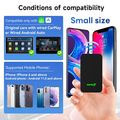 Universal Carplay And Android Auto Adapter Wireless AI Box Android 12 Dongle