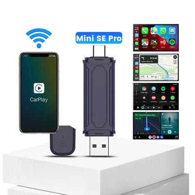 Se Pro More Apps Music Gps carlinkit USB Mini Adapter Wireless Carplay  Universal Dual Channel Android Auto Ai Box for Cars apple