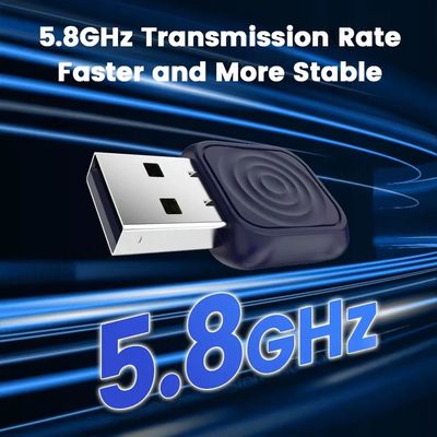 5.8GHz WiFi Carlink Kit Fast Speed Carplay Android Auto Adapter Wireless Multimedia Ai Smart Box