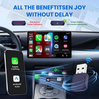 Car Accessories Split Screen Media Radio Carlinkit Online Map Wireless Adapter Carplay Ai Box Online Upgrade Usb Car Play