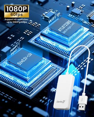 Multimedia Wired Carplay To HDMI Video Input Conversion Box 1080P Car TV Mate Adapter