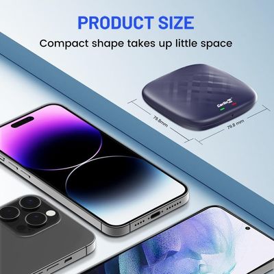 Android 13 With Youtube & Netflix Wired to Wireless Adapter Carplay Tbox Plus Smart Magic Box Car Ai Box 8-Core 8g 128g Wifi GPS