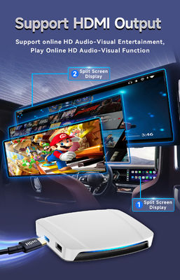 Android 13.0 Wireless Adapter CarPlay Multimedia Video Box CPC200-TBox UHD SDM660 8G 128Gb