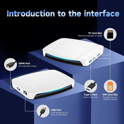  Wireless Adapter Carplay for Youtube Netflix Tbox UHD USB HDMI Port 4G 64Gb SDM660 Android 13 Video Ai Box