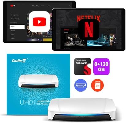 Wireless Adapter Carplay & Andriod Auto to Multi Media -  Ai BoxDongle for Netflix
TBox-UHD  4Gb 64Gb SMD660 Android 13