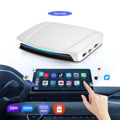 Wireless Adapter Carplay Multimedia Box y Android Auto Dongle Netflix TBox UHD 4Gb 64Gb SM6225 Android 13