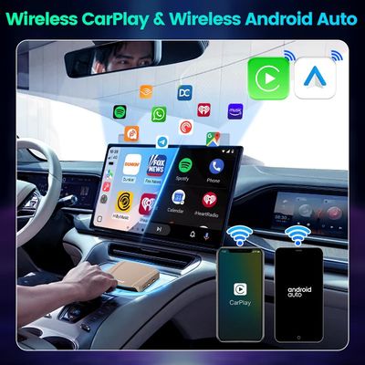 Tbox Ultra High-End Flagship Wireless CarPlay & Android Auto Car Streaming Box SM6350 8G+128G