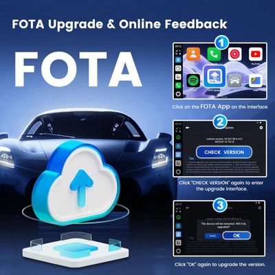 Android 15 CarPlay TBox Ultra Model Sim Card GPS Navigation 8+128G Wireless Adapter Carplay Ai Box 