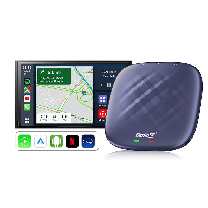 Autolink Carplay T Box S Model Smart Magic Box Car Ai Box 8 Core 8g 128g Wifi GPS Android 13 With Youtube & Netflix