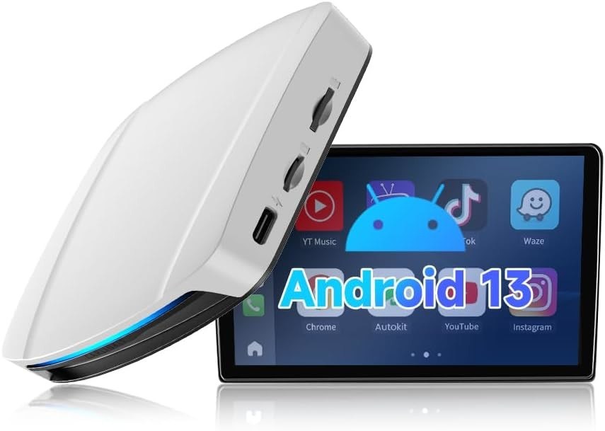 Standalone Multimedia Video Box Wireless Adapter Carplay CPC200 TBox UHD SM6225 Android 13 8Gb 128Gb Adapter For Netflix